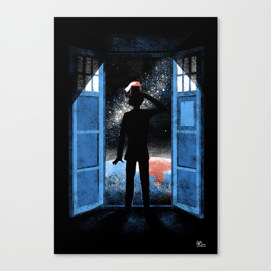 It's Bigger on the Outside Canvas Print