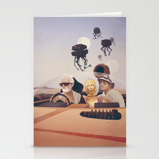 Fear and Loathing on Tatooine Stationery Cards