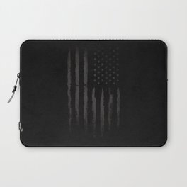 Black American flag Laptop Sleeve
