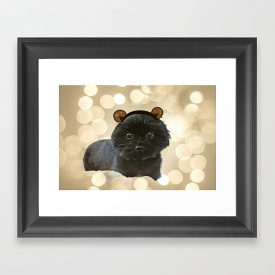 DOG Framed Art Print