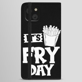 French Fries Fryer Cutter Recipe Oven iPhone Wallet Case