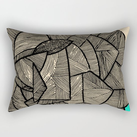 - sleeping disco - Rectangular Pillow
