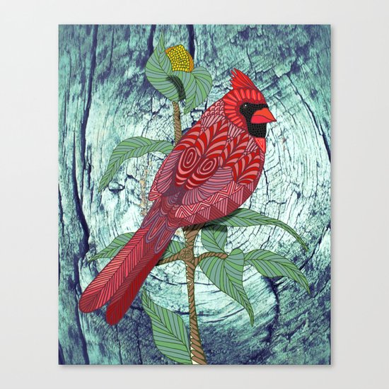 Virginia Cardinal Canvas Print