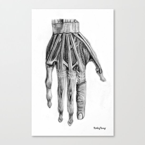 Hand Canvas Print