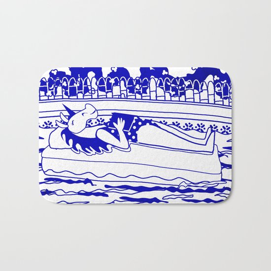 Pool Time Unicorn V2 Bath Mat