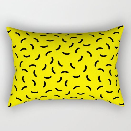 Memphis pattern 41 Rectangular Pillow