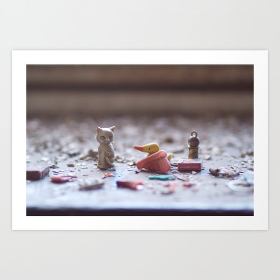lethal cuteness Art Print