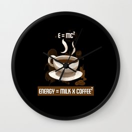 Coffee Lover Wall Clock