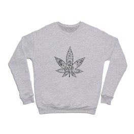 Zen pot leaf Crewneck Sweatshirt