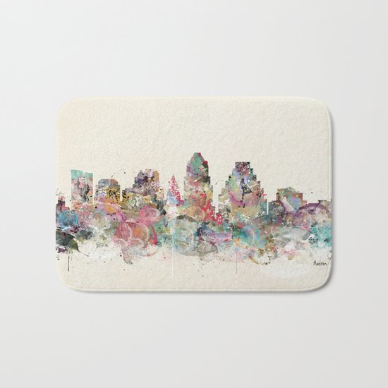 austin texas Bath Mat