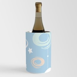 Cute Boys' Space, Planets and Star Wine Chiller