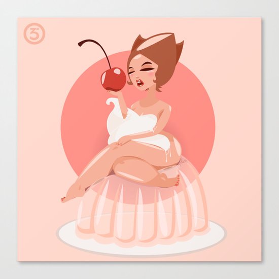 Jello Jane Canvas Print