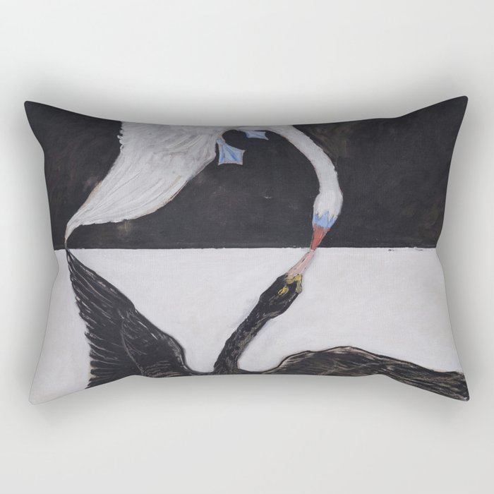 Hilma af Klint - The Swan No. 1 Rectangular Pillow