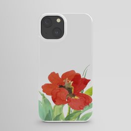 Flower. Poppy iPhone Case