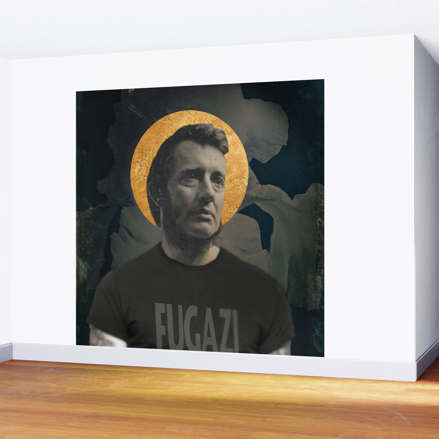 The First Straight Edge Saint Wall Mural By Richmccoy Society6