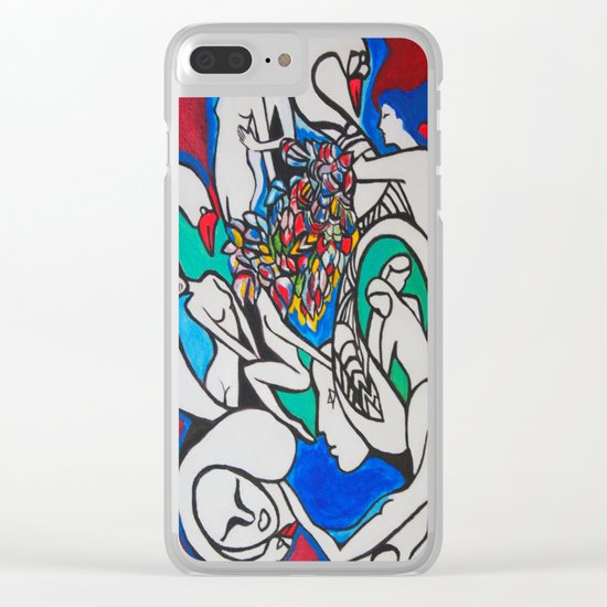 Daydreams Clear iPhone Case