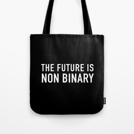 The future is non binary Tote Bag
