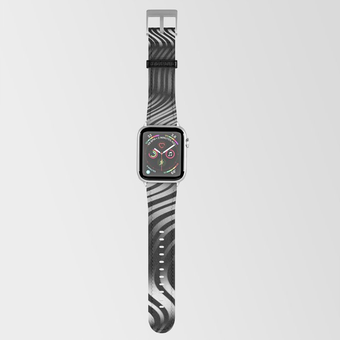 Black and White Fractal I Apple Watch Band