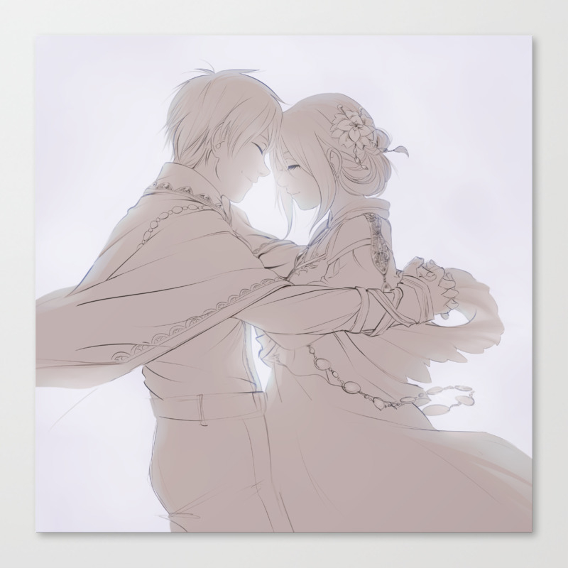 Forbidden Love Canvas Print By Fennethianell Society6