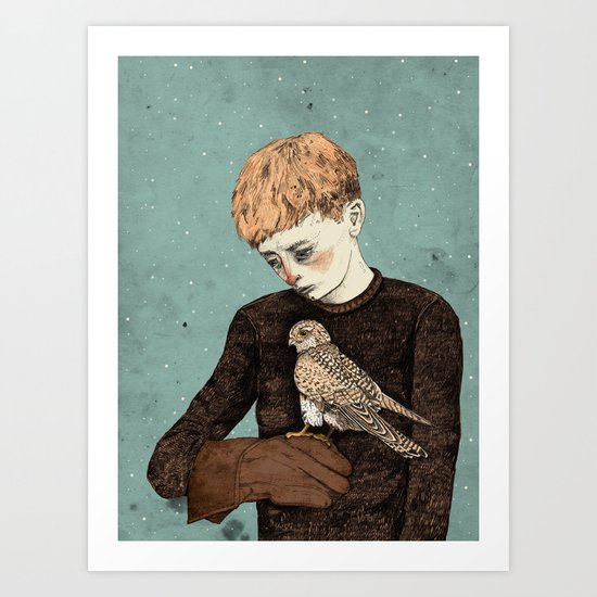 Kes Art Print