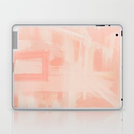 Tropical Summer Pink Abstract Painting Laptop Skin