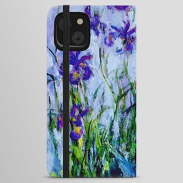 Monet "Lilac Irises" iPhone Wallet Case