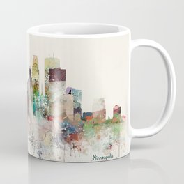 minneapolis minnesota skyline Coffee Mug