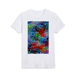 Colorful Underwater World Art Collection Kids T Shirt