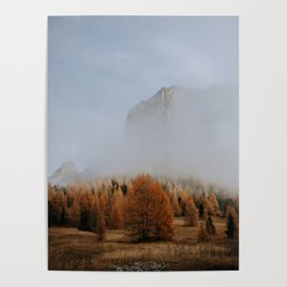 Autumn Dolomites Poster
