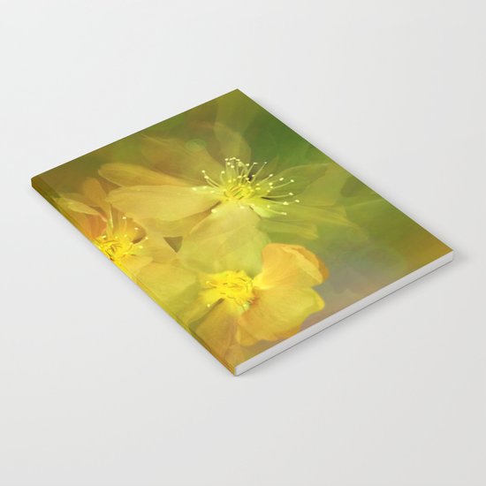 Early Morning Floral Abstract Notebook