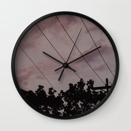 Candy Clouds Wall Clock