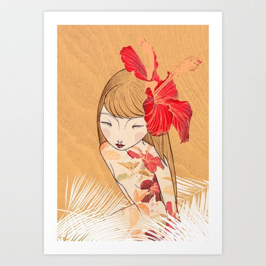 Sharinbai Art Print