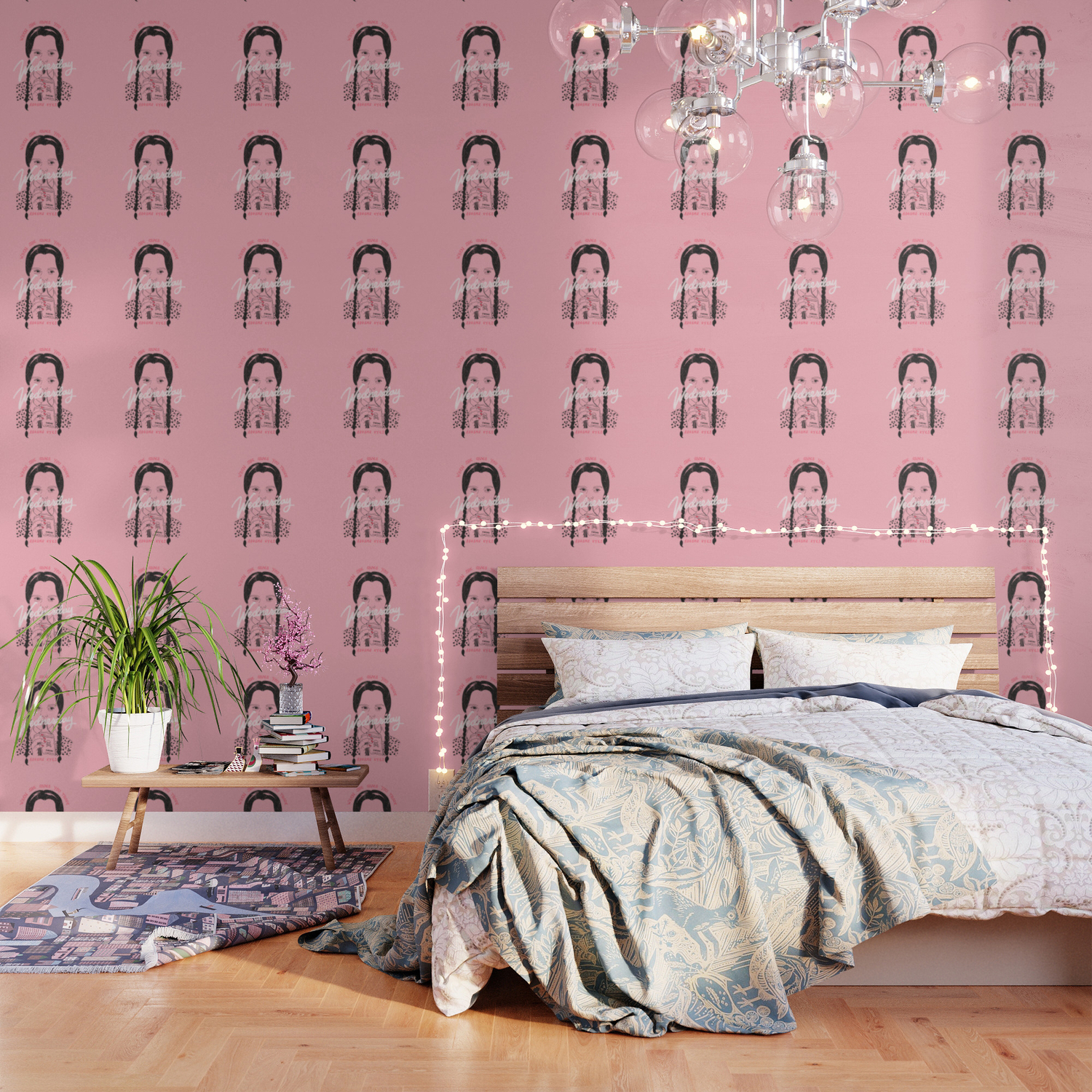Wednesday Addams Eyes Wallpaper By Zeug Society6