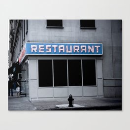 The [Seinfeld] Diner Canvas Print
