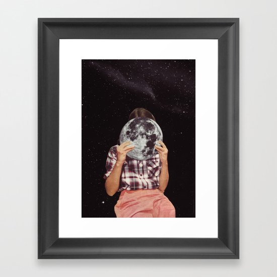 FACE TO FACE Framed Art Print
