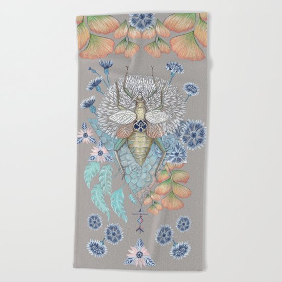 Beetle Beach Towel