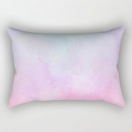 Soft Rainbow Pastels Rectangular Pillow