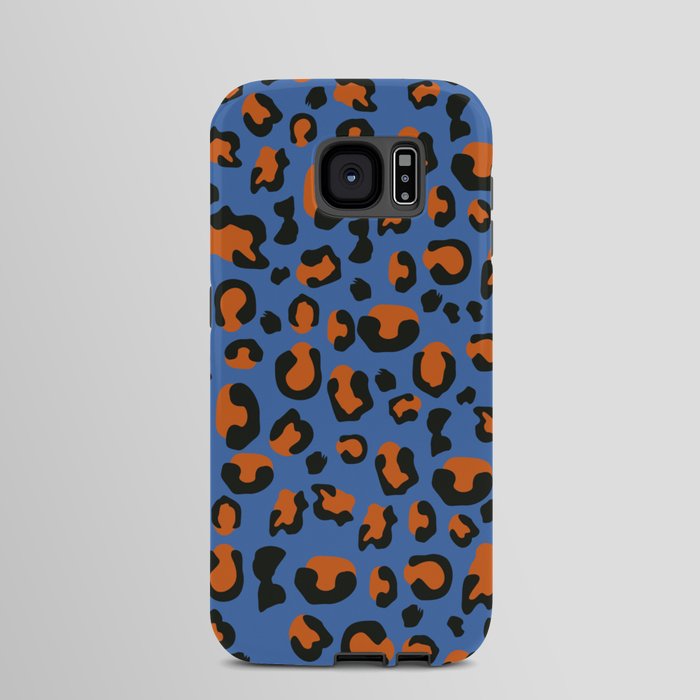 Blue Jungle - Leopard Pattern Android Case