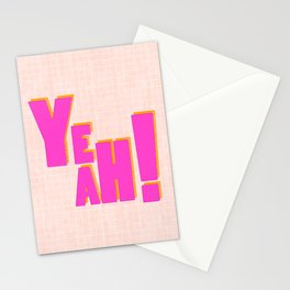 YEAH! Stationery Card
