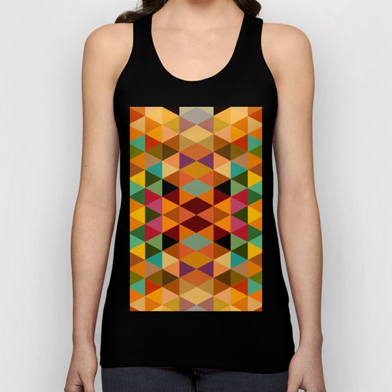 Middle Triangles Unisex Tank Top