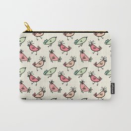 Colorful Little Birds Carry-All Pouch