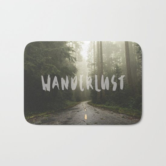 Wanderlust Road Trip Bath Mat