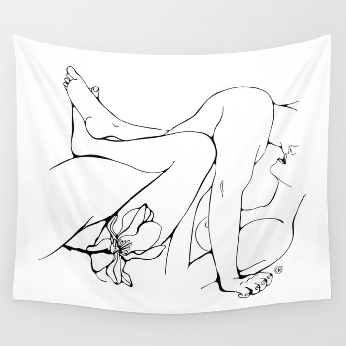 Sex shop tapestry society6