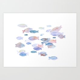 Little fish Art Print