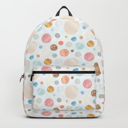 Abstract Line Work Collection | Blender Pattern I | Warm Tone Backpack