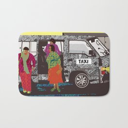 taxi in africa Bath Mat | Loveafrica, Africa, Digital, Pattern, Africanart, Transport, Africantownship, Heritage, Southafrica, Capetown 