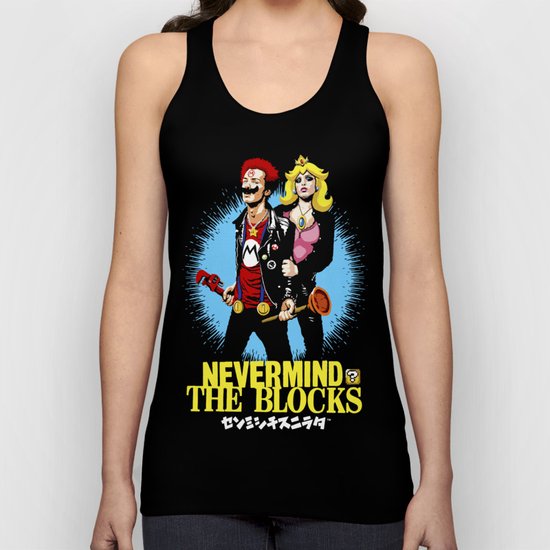 Never Mind the Blocks Unisex Tank Top