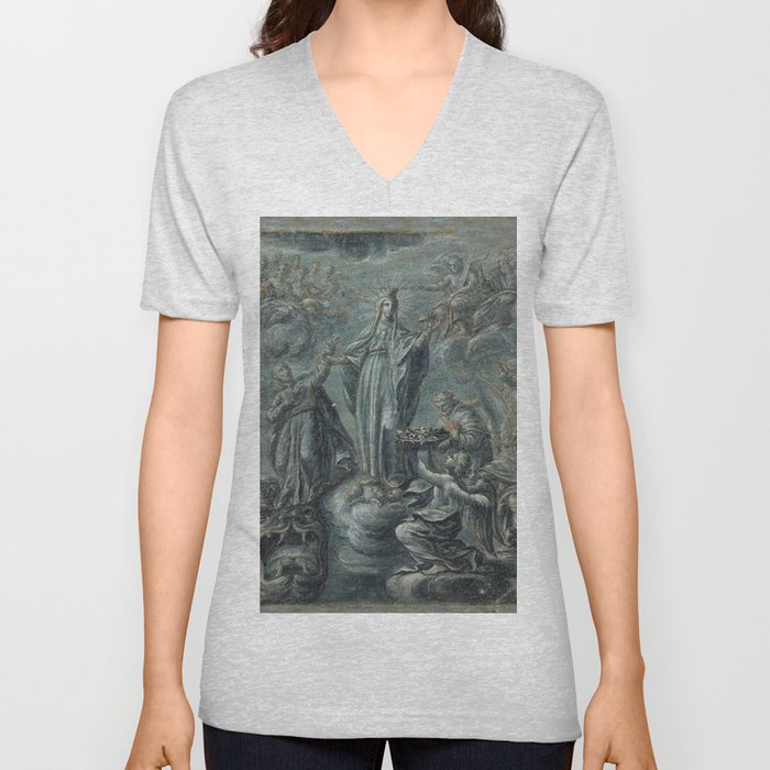 Mary Magdalene medieval art V Neck T Shirt