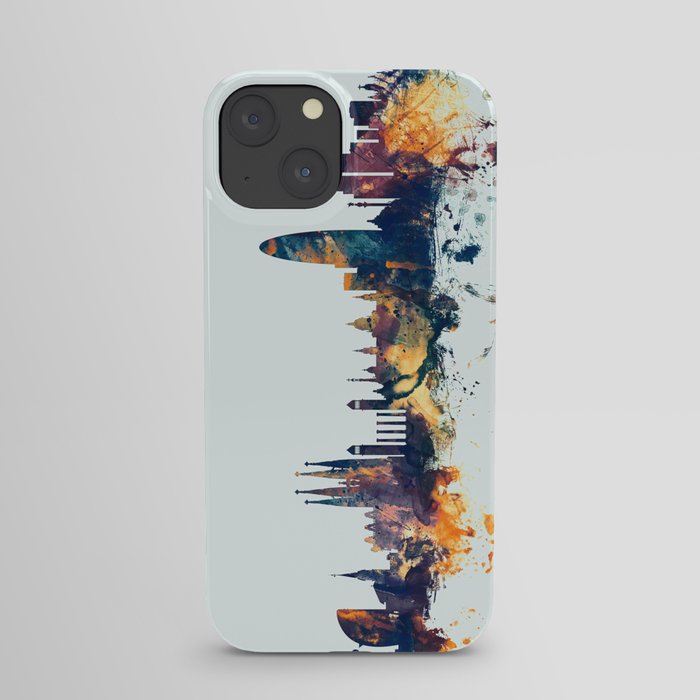 Barcelona Spain Skyline iPhone Case