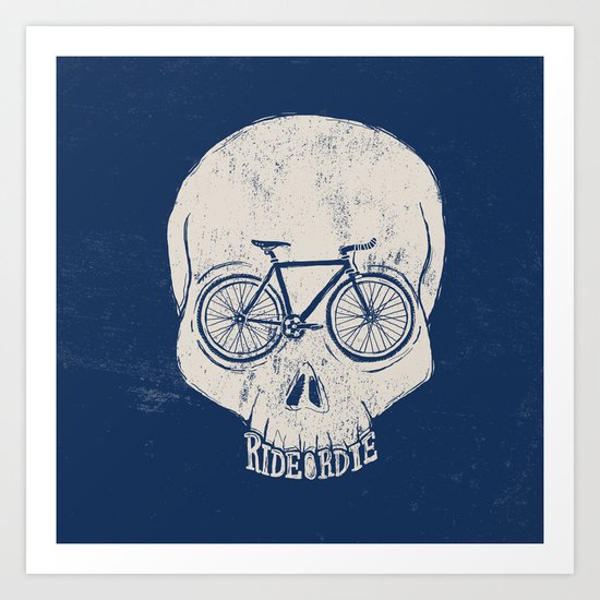 ride or die Art Print